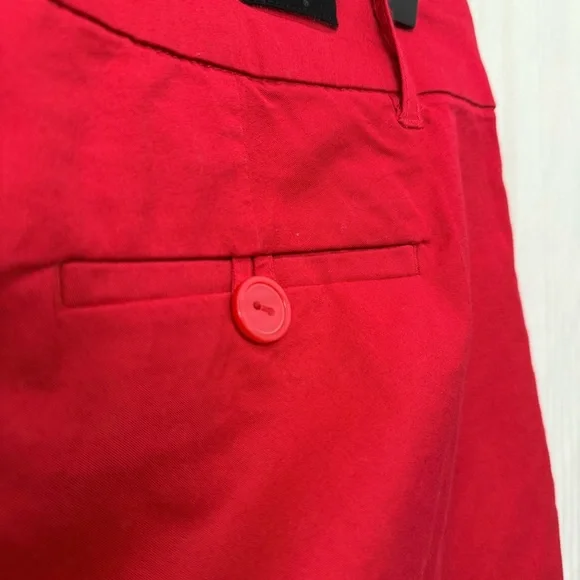 NWT🌶️ Kut from the Koth Siena Crop Trouser StitchFix exclusive in Jalapeño Red - Picture 10 of 12